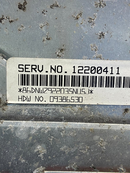 2001-2002 Silverado Tahoe Engine Computer Module 12200411 ECM ECU af9285 DG2