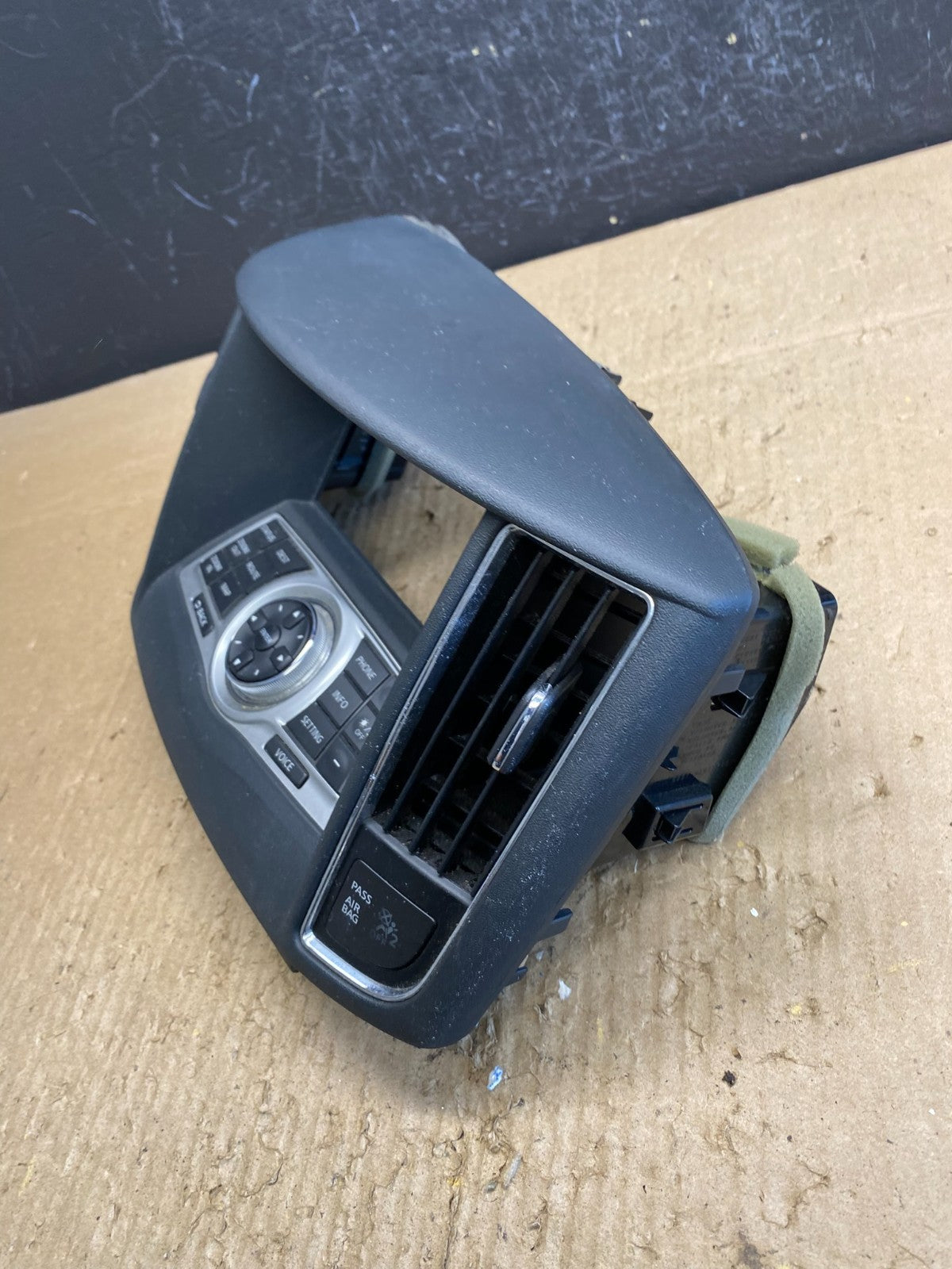 2011 2012 2013 Nissan Maxima Radio Audio Panel Control Bezel Trim  AC4834 DG2