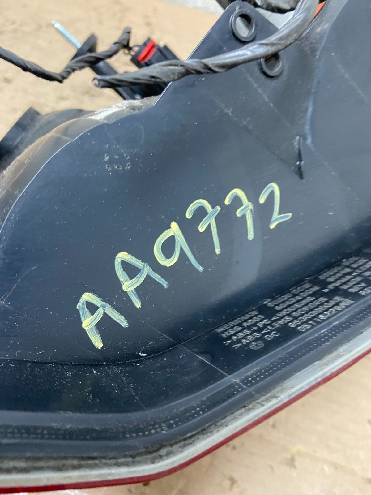 2008 2009 2010 Dodge Avenger Right Passenger Rh Side Tail Light AD2482 LK6