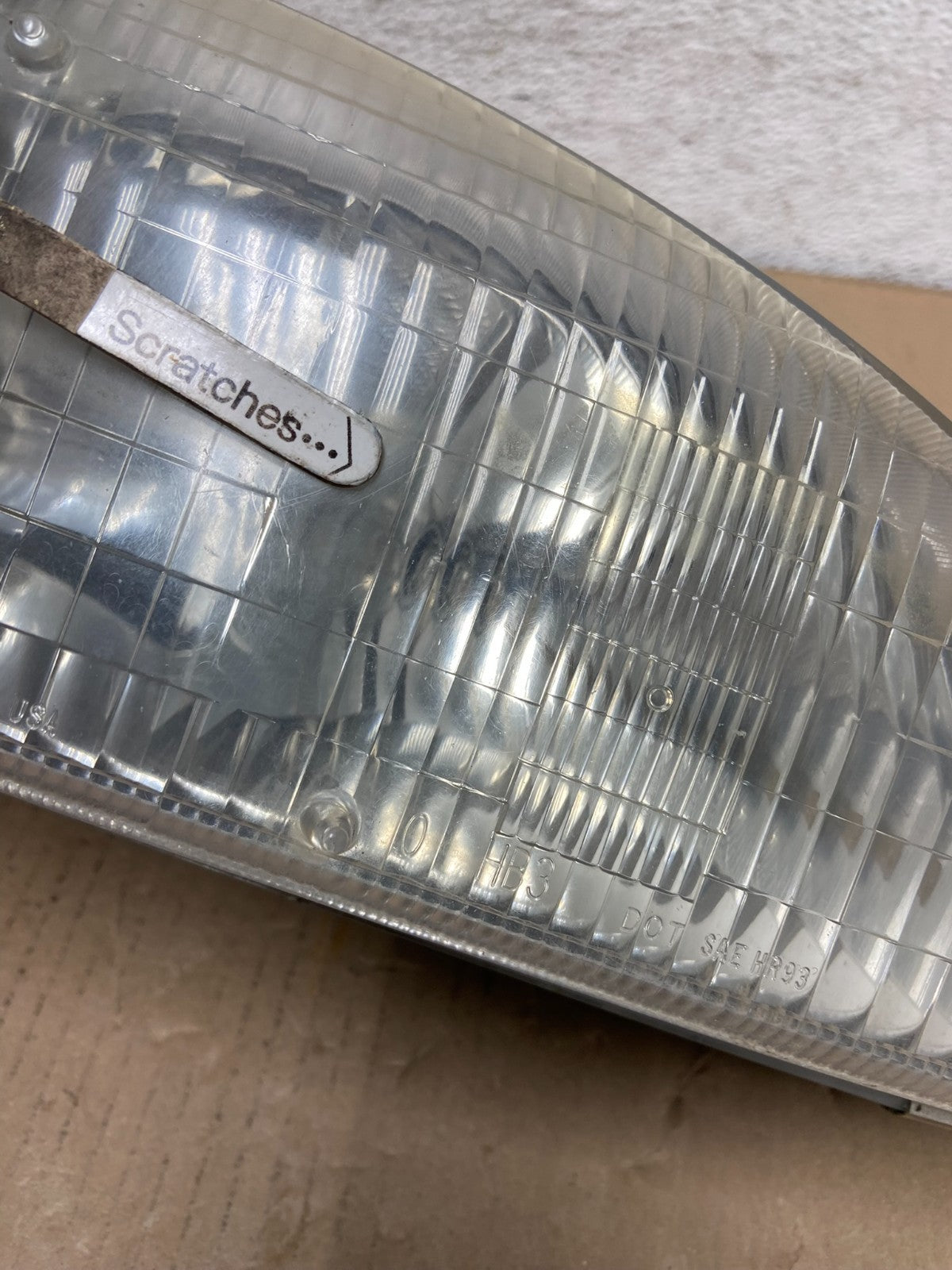 1995 to 1996 Toyota Camry Right Passenger RH Side Headlight AF3084 DW3