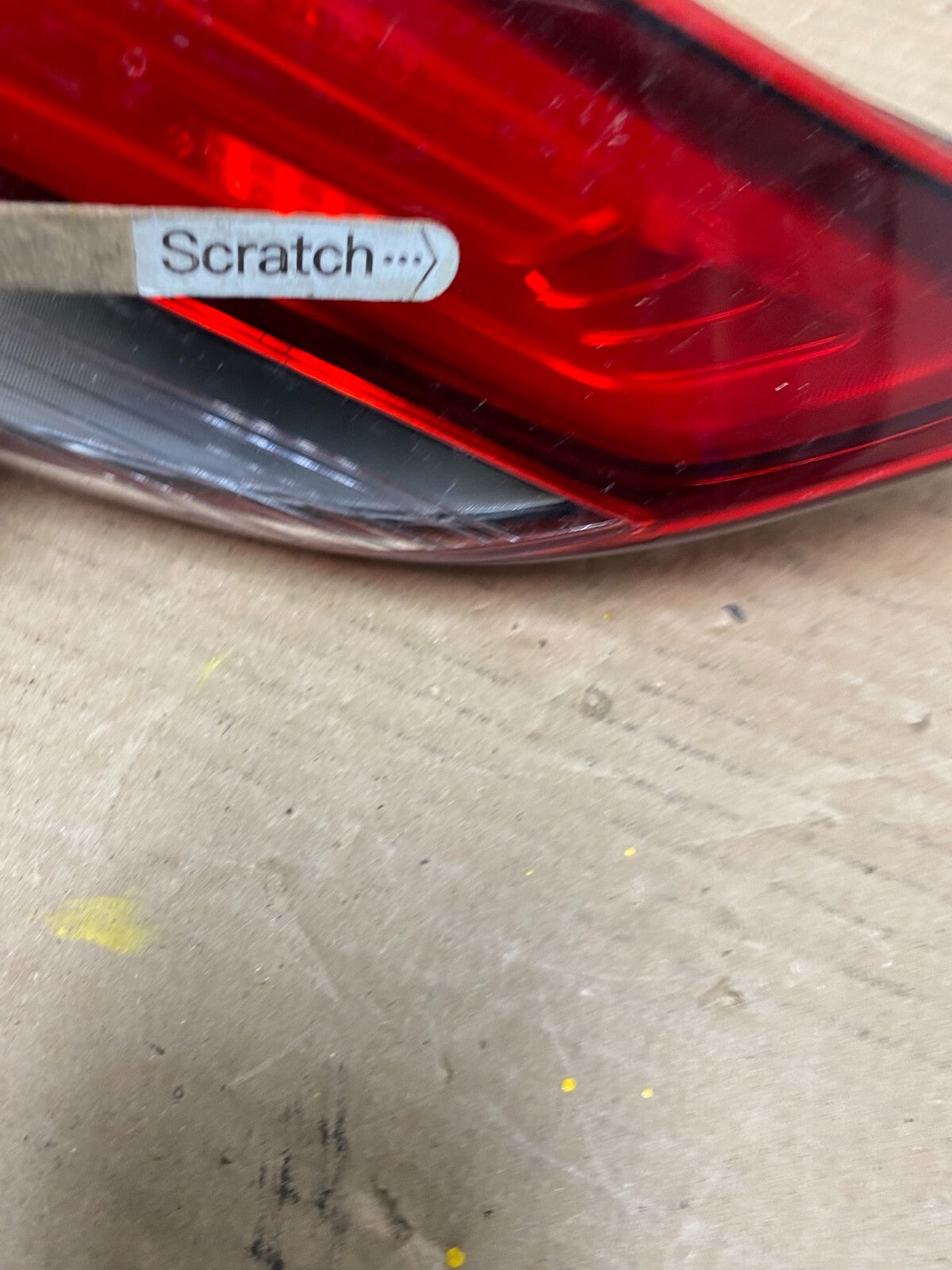 2015 to 2017 Chrysler 200 Sedan Left Driver Side Inner Tail Light Oem O2487 DW4