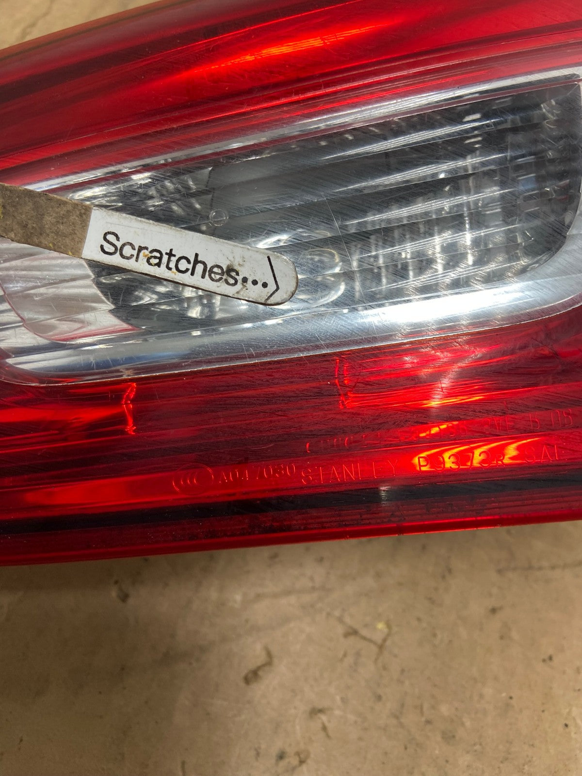 2010 to 2018 Mitsubishi Outlander Sport Right Inner Tail Light AD1296 LK3