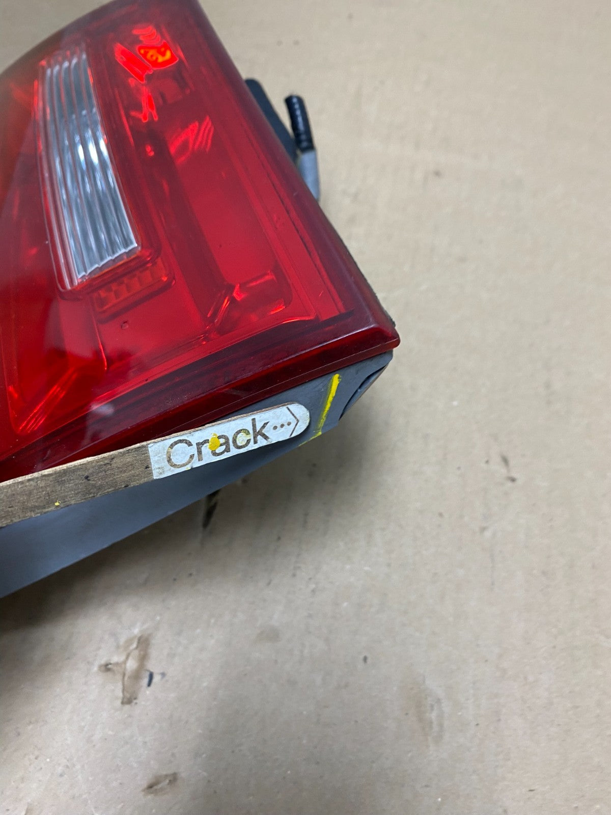 2007 2008 2009 Acura Mdx Right Passenger Rh Side Inner Tail Light Oem R8086 DW4