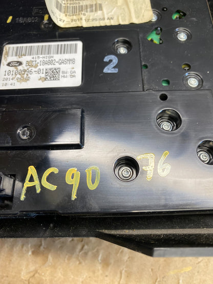 2009-2014 Ford F150 Heater Climate Control Radio Control Dash Bezel OE AC9076 DG6