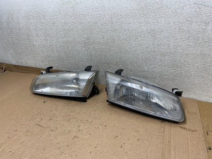1997 1998 1999 Toyota Camry Left+Right Side Set Halogen Headlights U8612 DW1
