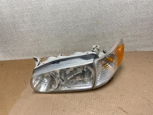 2001 2002 Toyota Corolla Left Driver LH Side Halogen Headlight Oem AA0402 DW0