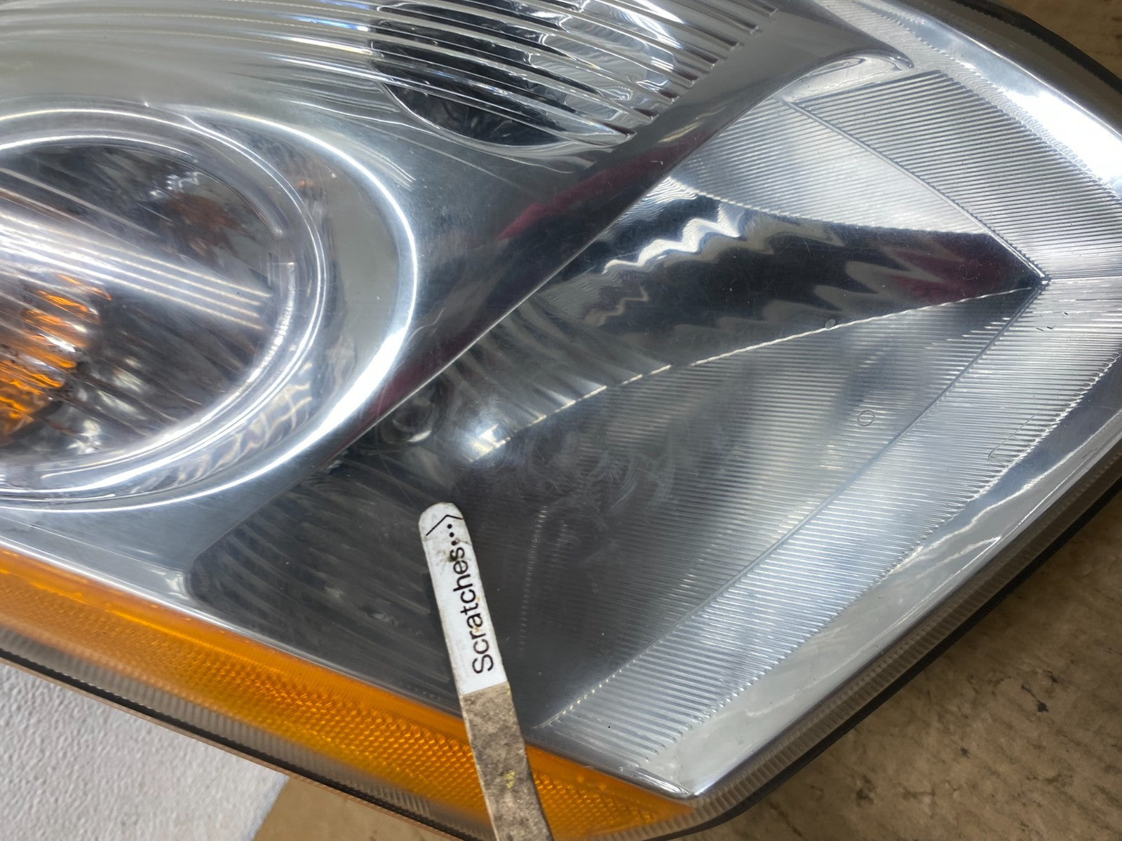 2007-2009 Nissan Sentra Halogen Right Passenger RH Side Headlight AC8156 DW3