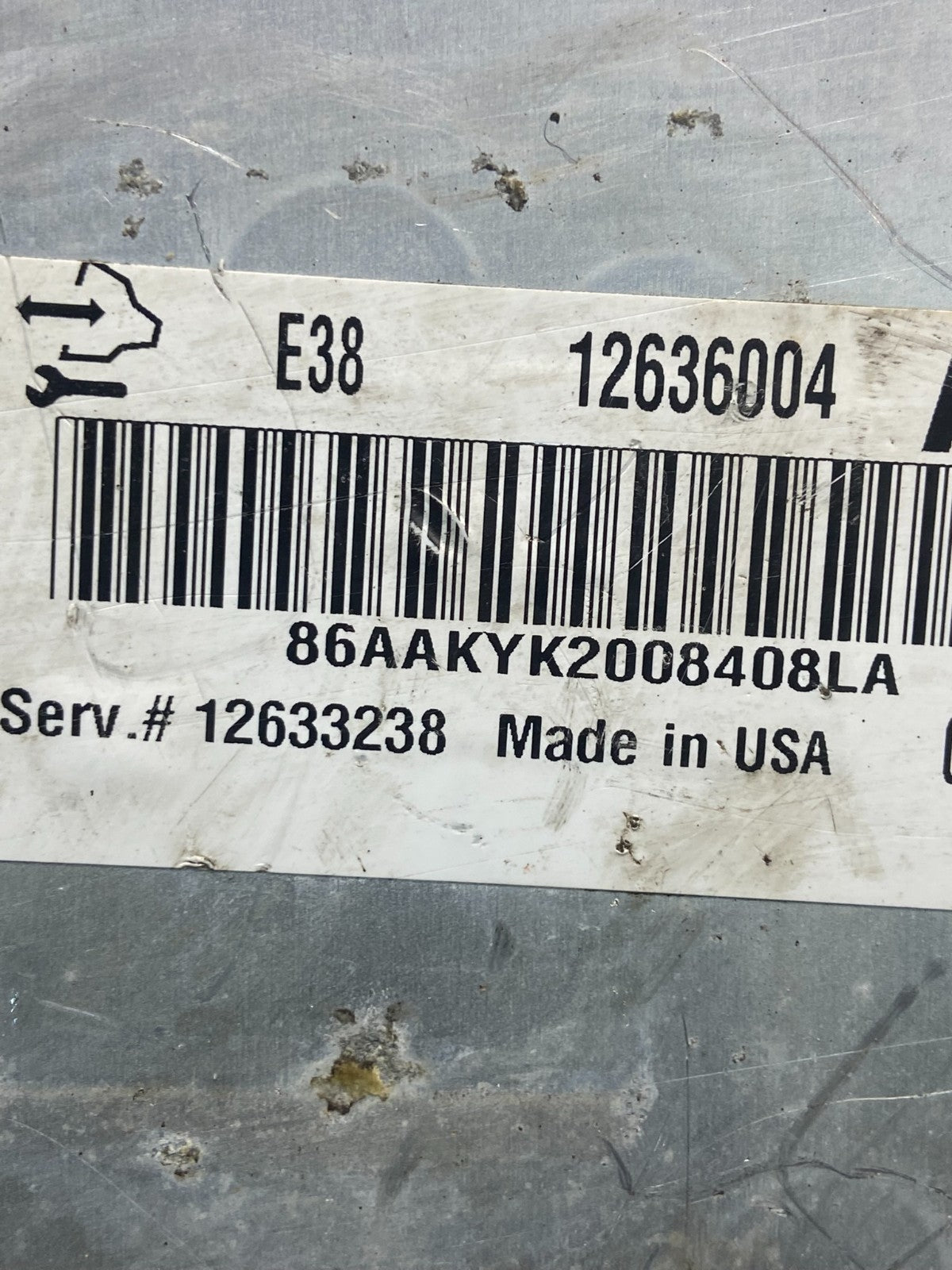 2010-2014 Chevrolet Yukon Tahoe Suburban Engine Control Module ECM ECU AE2443 DG2