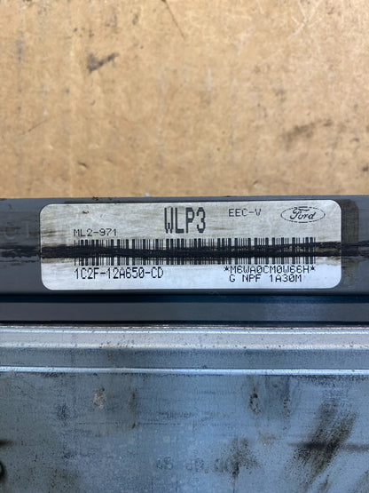 2000 2001 Ford Van E150 E250 4.2L Engine Control Module 1C2F-12A650-CD AB3681 DG2