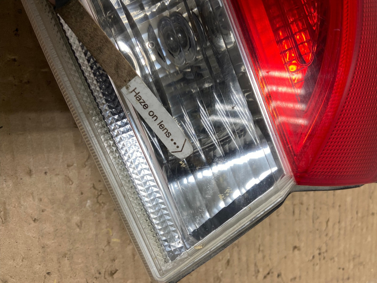 2010-2017 GMC Terrain Tail Light Inner Left Driver Lh AG9127 LK4