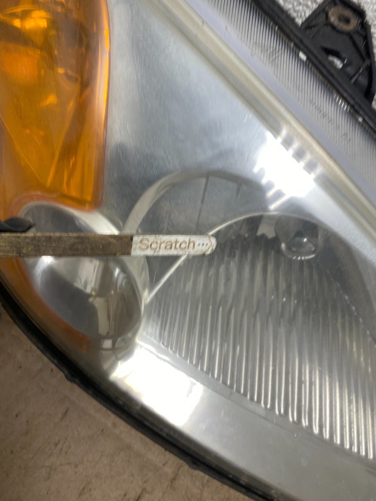 2001 - 2003 Honda Civic Coupe Headlights Halogen Left+Right Side Oem W3730 DW3
