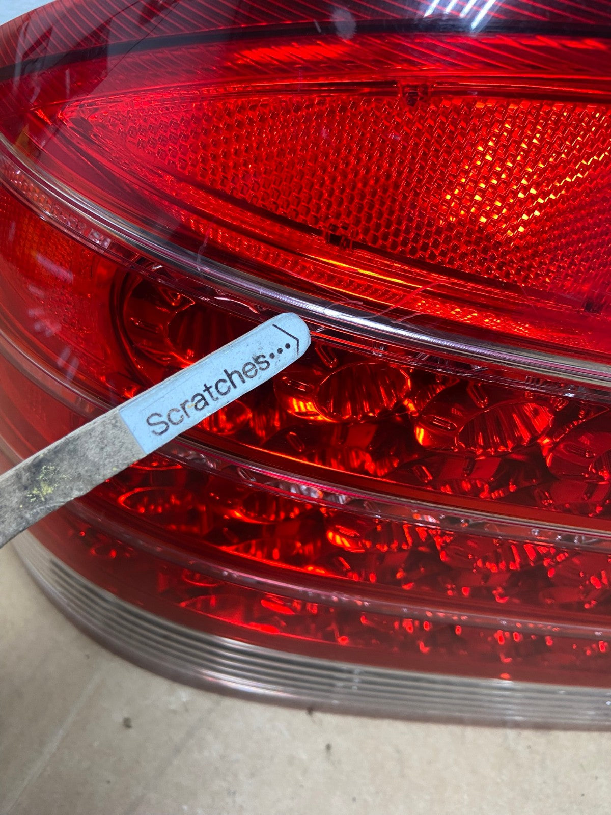 2005 to 2007 Mercury Montego Left Driver LH Side Tail Light AE3099 LK3