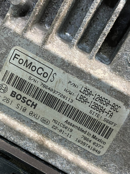 2020 2022 Ford Explorer Engine Control ECU Computer LB5A-12A650-BGC AH7252 DW2