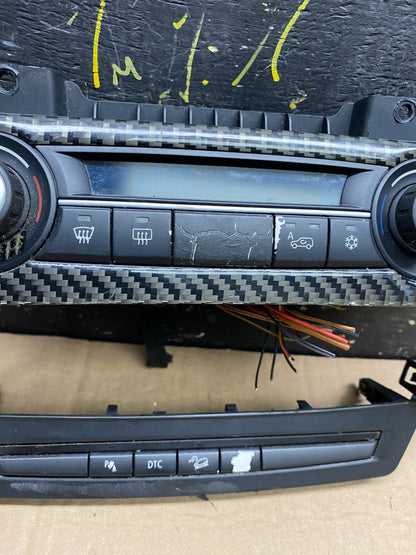 2007-2013 Bmw X5 AC Heater Climate Control Temperature Panel Trim Oem Y9995 DG1
