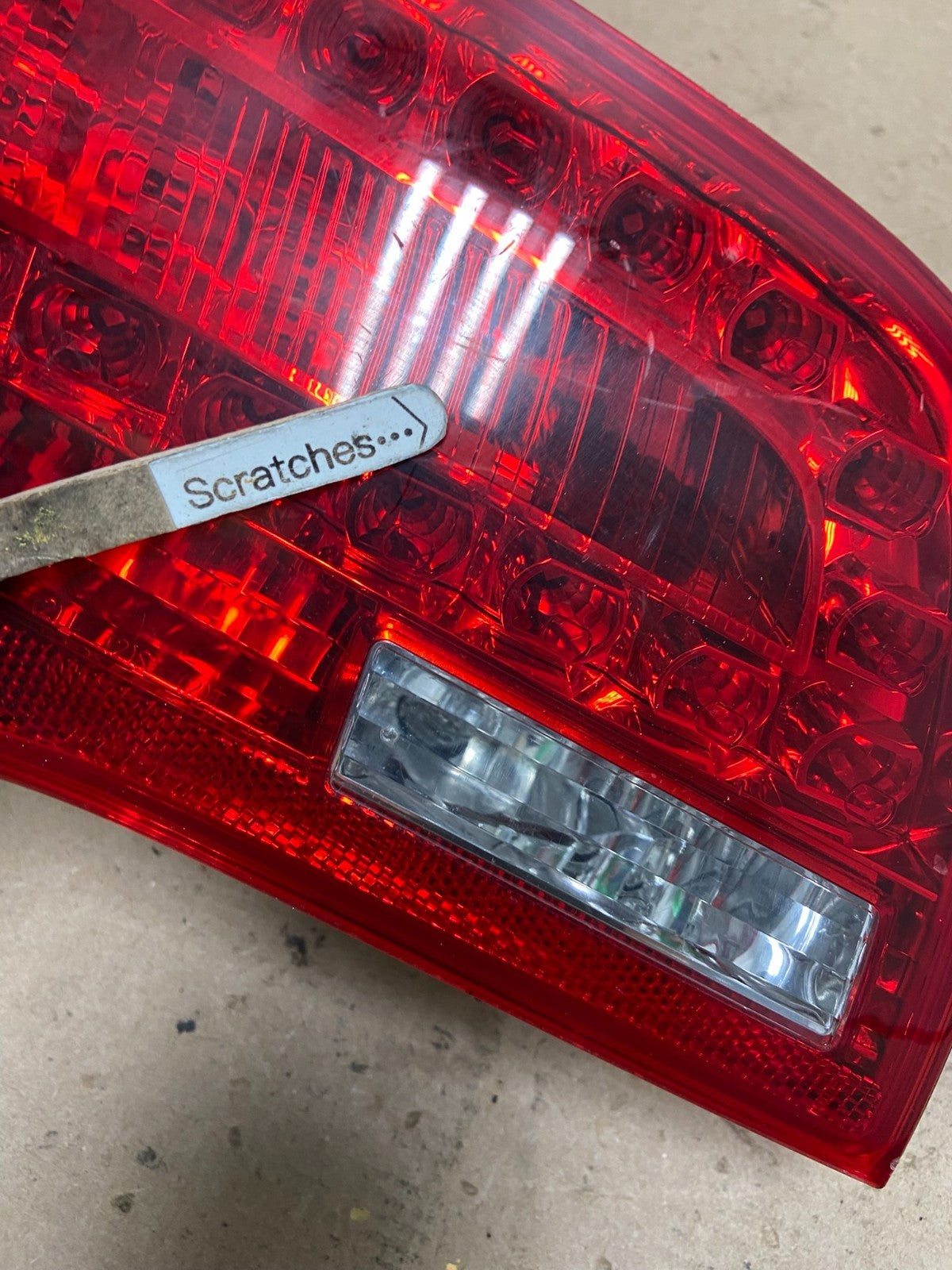 2006 - 2008 Audi A6 Avant Wagon Left Driver LH Inner Tail Light AF5086 DW3