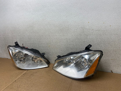 2002 to 2004 Nissan Altima Left+Right Side Set Halogen Headlights OEM AA1318 DW1