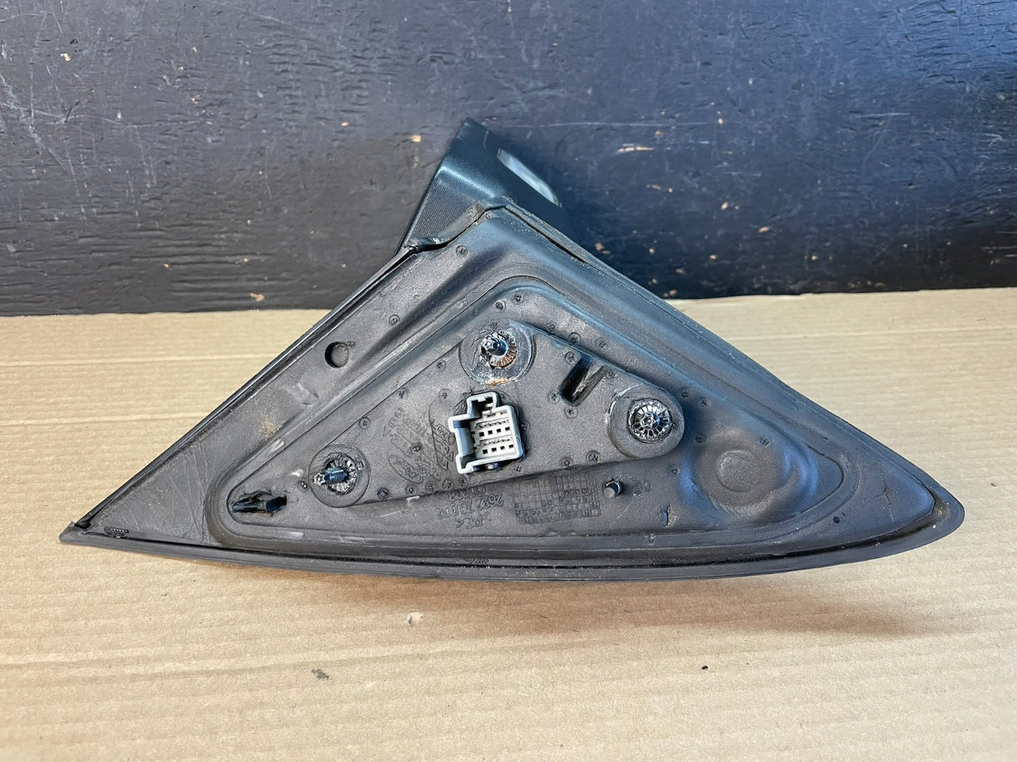 2011 to 2012 Ford Fusion Milan Right Passenger View Door Blind Mirror AE8608 DW4