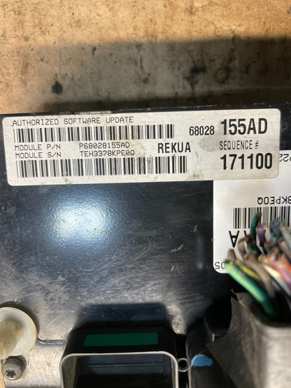 2009 to 2010 Jeep Grand Cherokee Computer Engine Control ECU ECM s7981 DG4