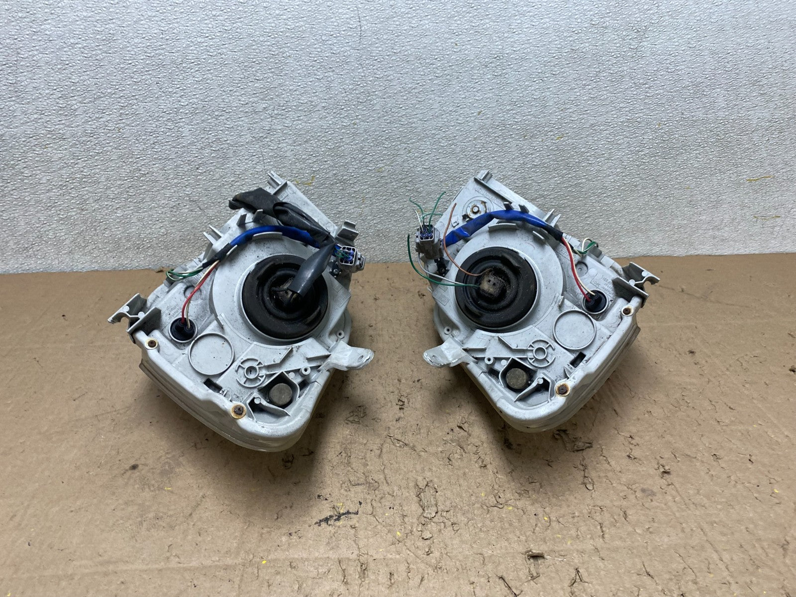 2007 2008 2009 Toyota Yaris Left+Right Halogen Headlights Oem W3693 DW12
