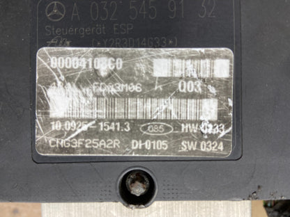 2002 to 2005 Mercedes C230 C240 C-Class ABS Pump Module a0325459132 M1216 DG3