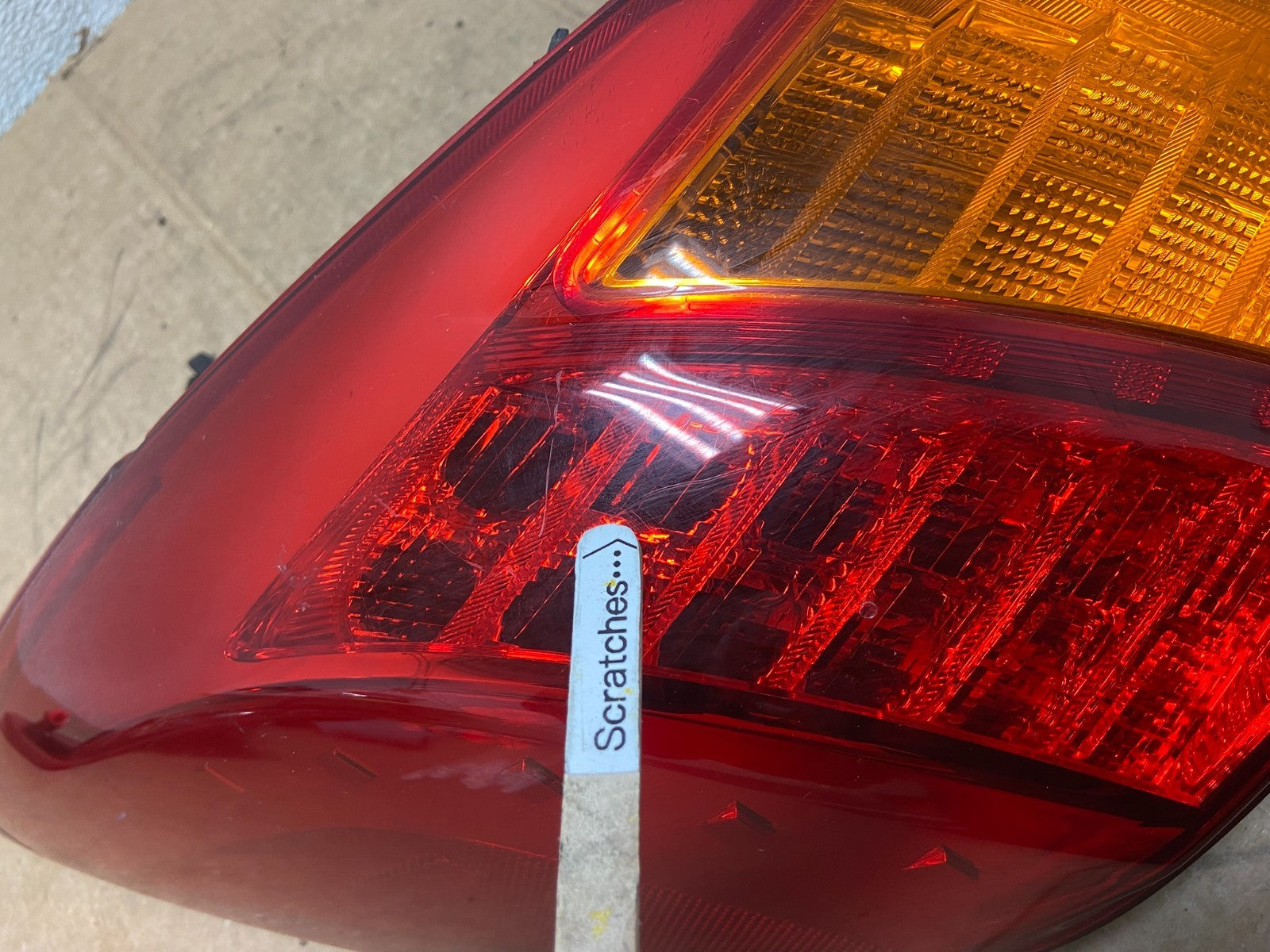 2009 2010 Nissan Murano Left Driver Lh Side Tail Light Oem AA2585 GD3