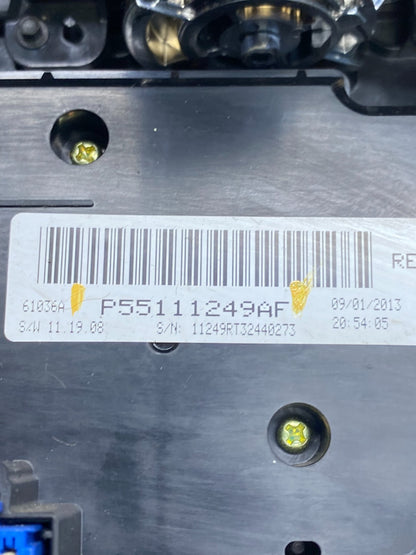 2011-2016 Dodge Grand Caravan Temperature Climate Control AC Heater z7429 DG5