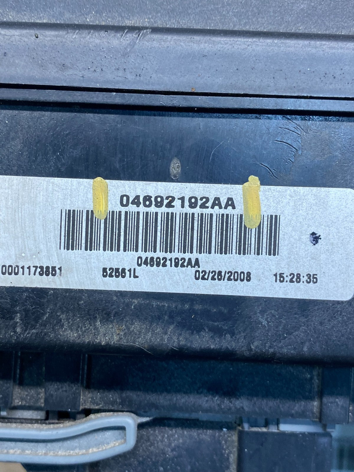 2008 Dodge Durango Multifunction Unit Module Fuse Box Body Control AG9412 DW6