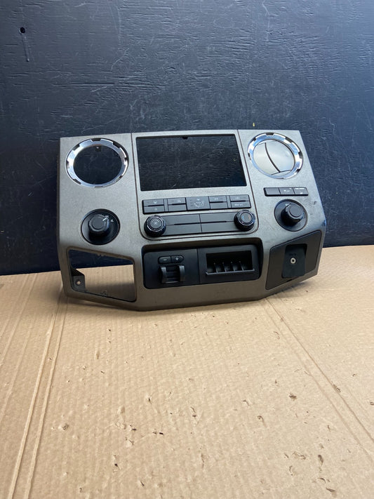 2008-2010 Ford F250 F350 Radio Climate Control Radio Dash Bezel Panel AF6185 DG0