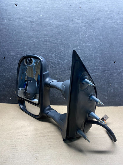 2002 to 2008 Ford E150 Van Left Driver Side Door View Two Arm Mirror AH9652 DW12