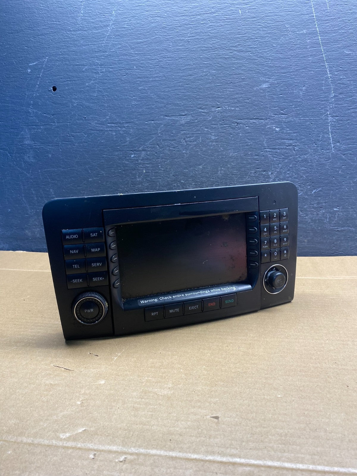 2006 2007 2008 Mercedes ML350 GL450 Radio Navigation Screen Display ad6600 DG0