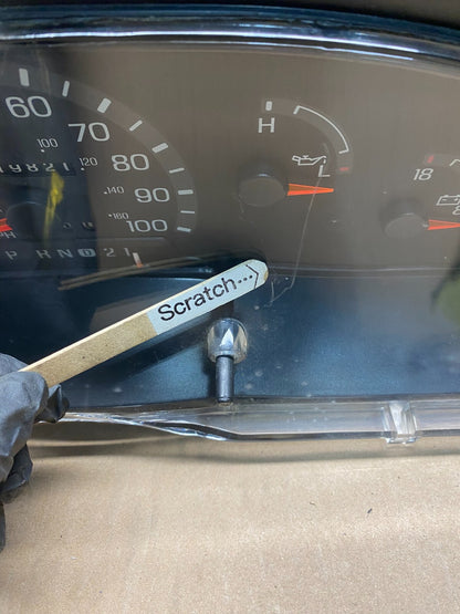 2001 - 2002 Ford Econoline E250 E350 Van Speedometer Instrument Cluster J9646 PS2