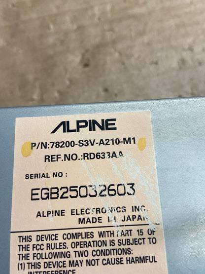 2003 to 2004 Acura Mdx Radio Screen Trip Alipne AC Control AH5293 DG4