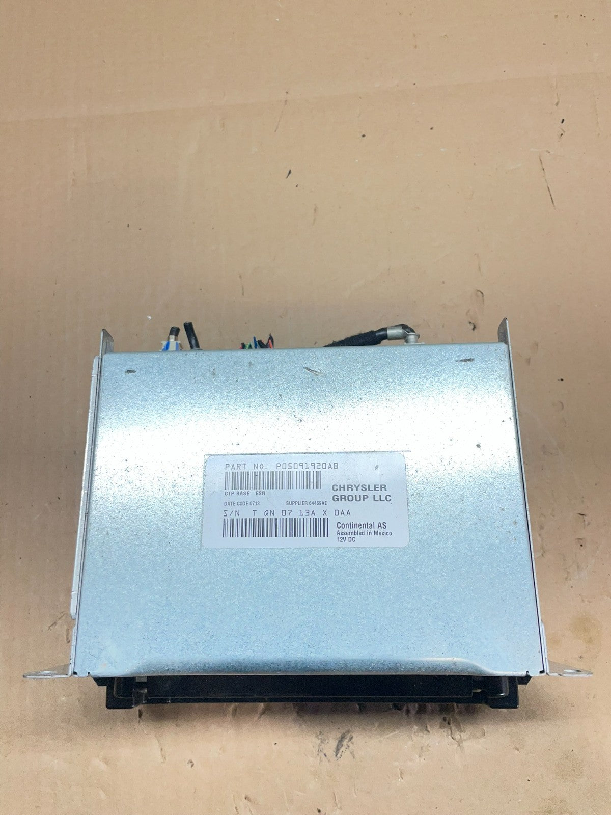 2013 - 2014 Dodge Journey Radio Info Media CD Player Unit OEM AB2935 DG4