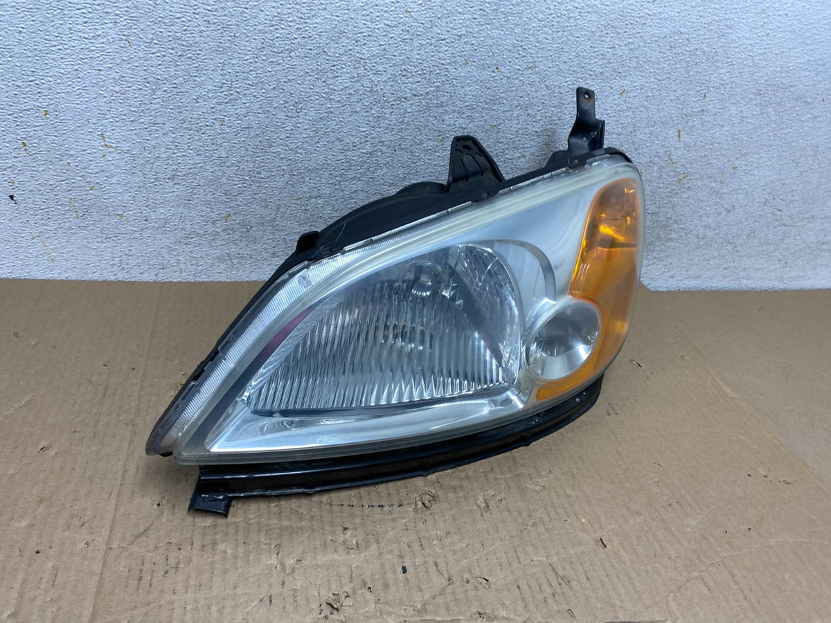2001 - 2003 Honda Civic Coupe Headlight Halogen Left Driver LH AI1265 DW2