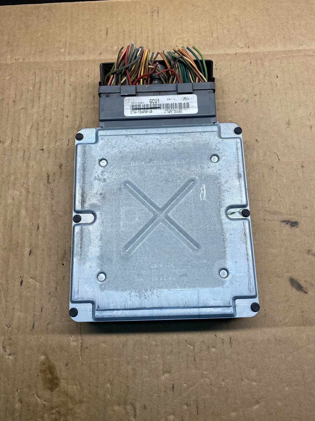 2002 Ford F250 F350 5.4L Engine Control Unit ECU Computer Module AD5096 DG1