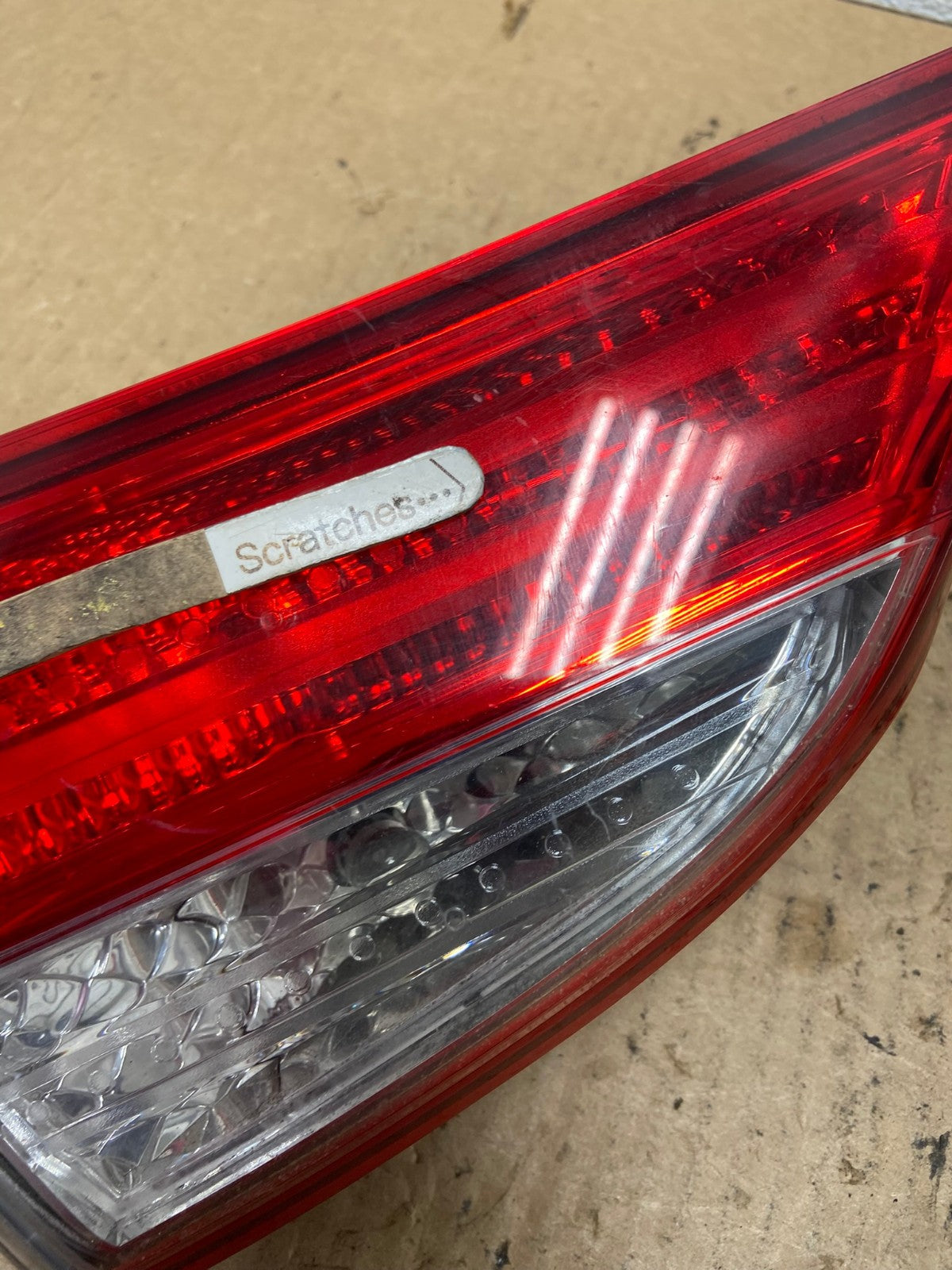 2011 2012 2013 Hyundai Elantra Inner Tail Light Left Driver LH AG2520 LK3