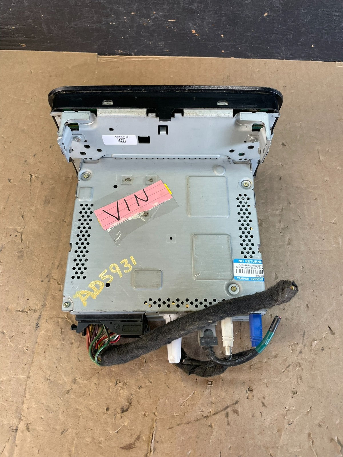 2015 2016 2017 Ram Promaster City Radio Screen AM/FM Player AD5931 DG6