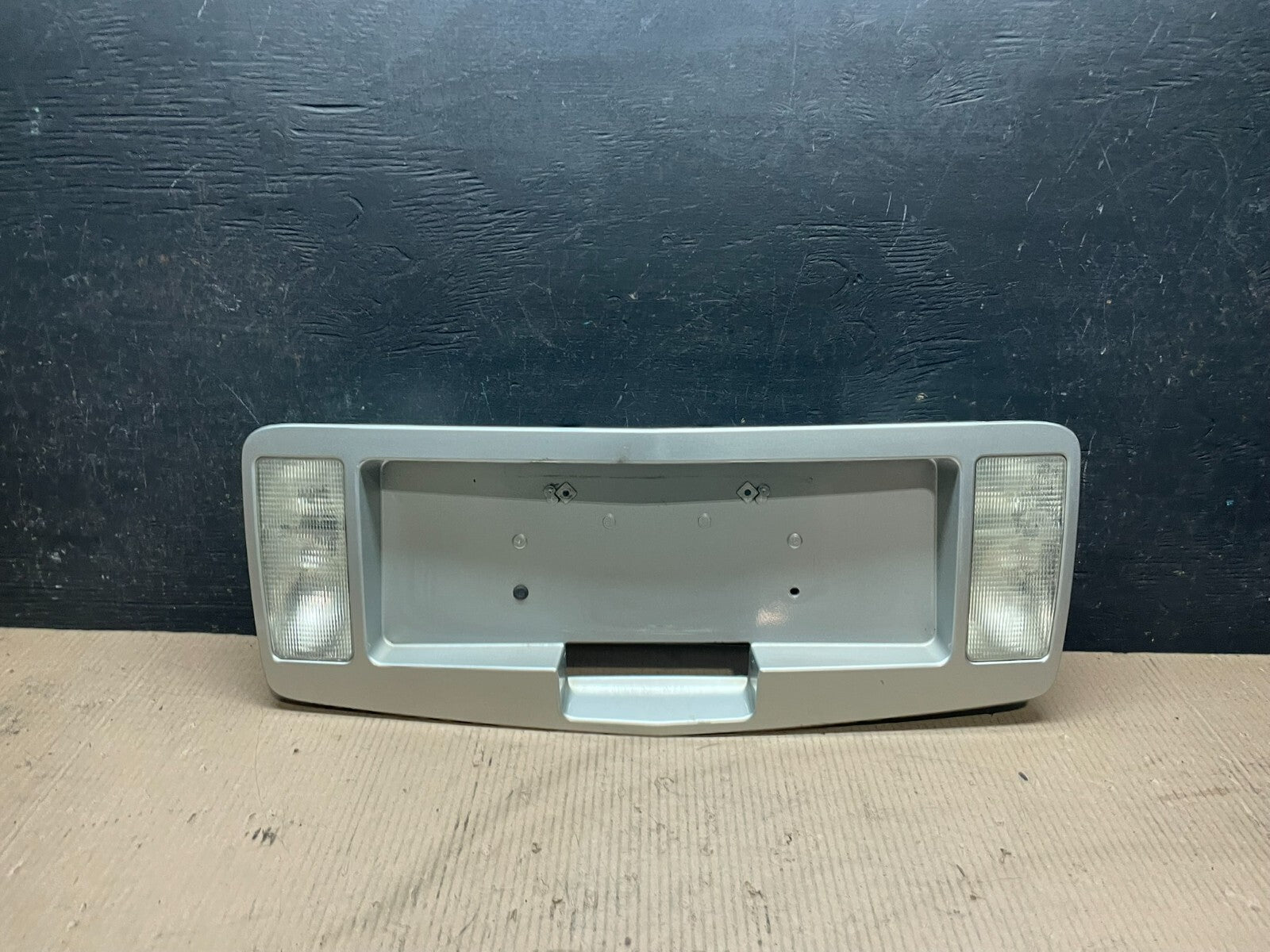 2004 to 2006 Cadillac SRX License Plate Trunk Panel Finish Cover J3452 PS0