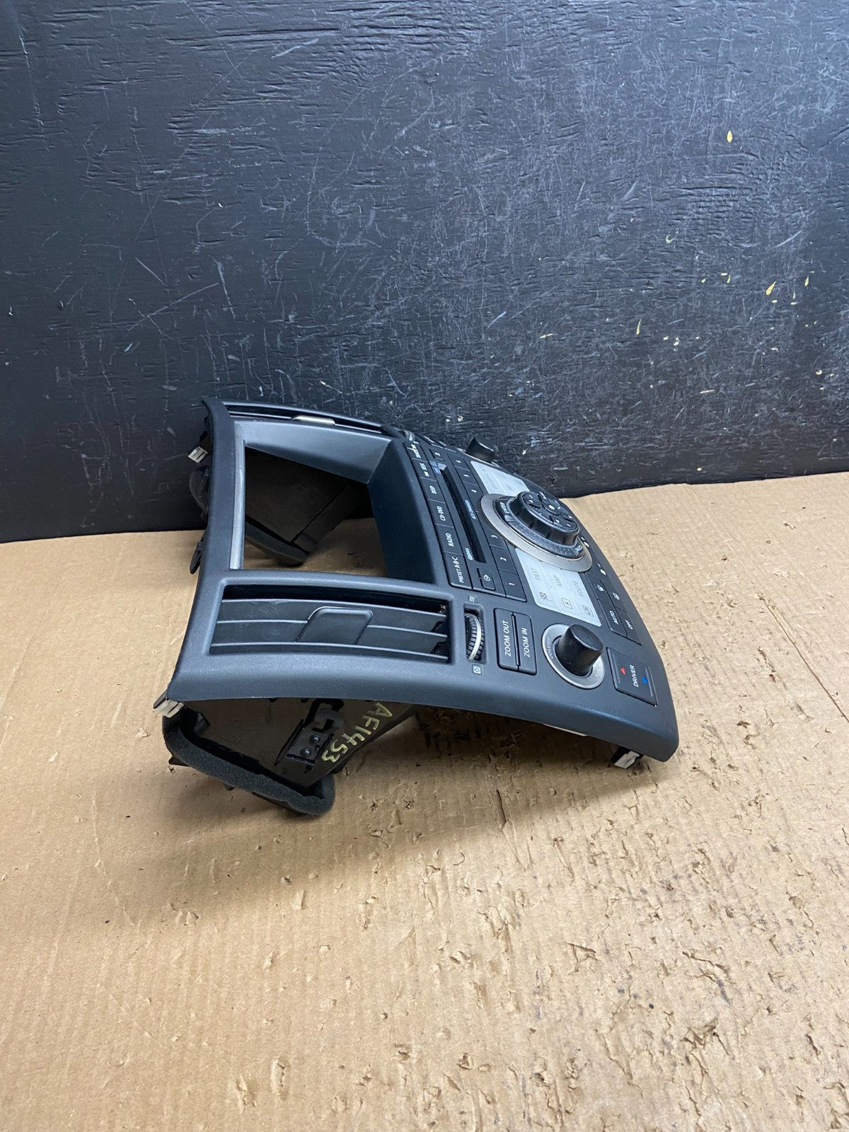 2006 to 2008 Infiniti FX35 FX45 Radio Console Trim Bezel Climate Control AF14531