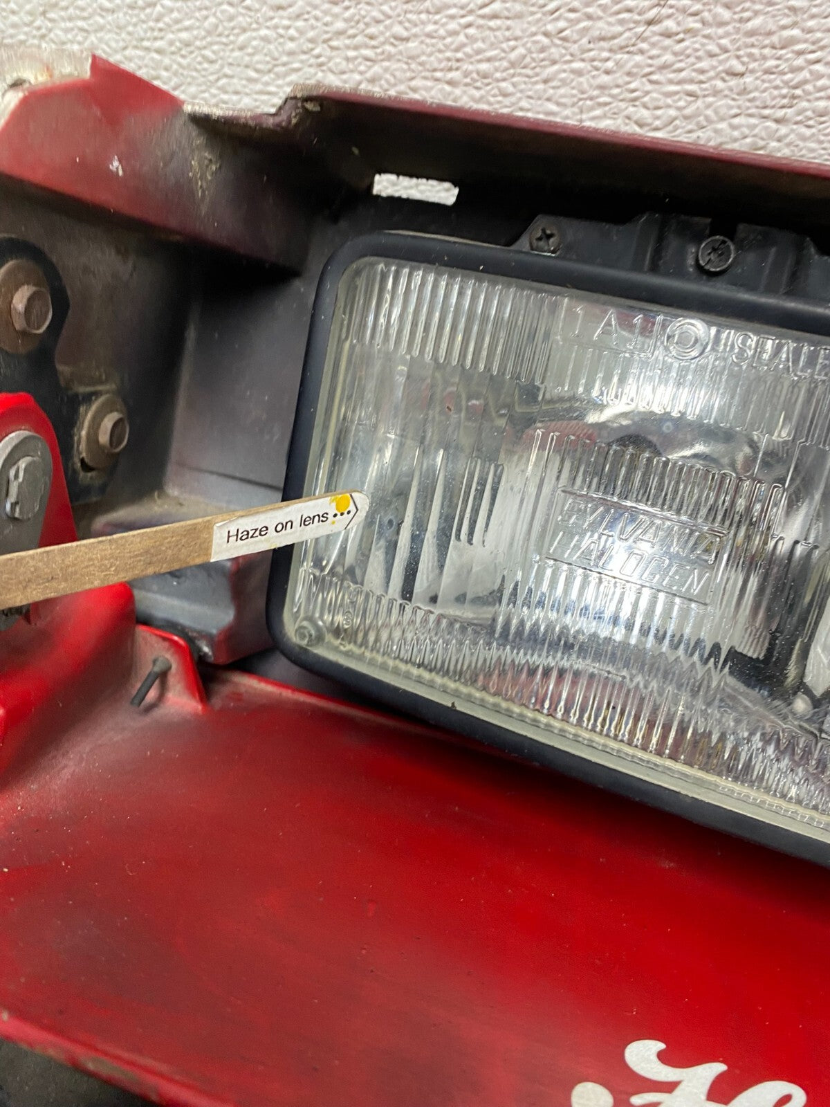 1987 to 1992 Chrysler LeBaron Left Driver LH Halogen Headlight N1141 PS3