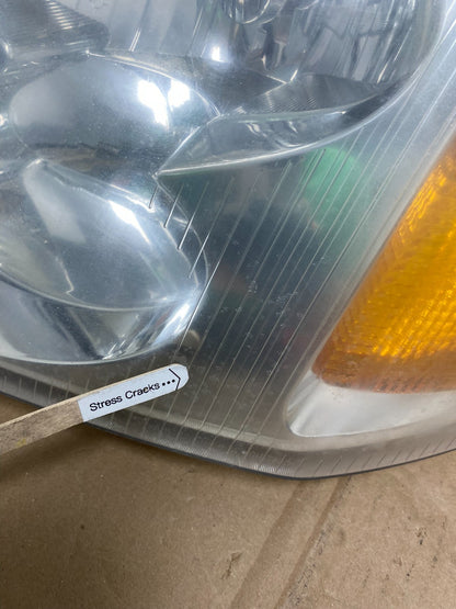 2002 to 2009 Gmc Envoy Left Driver Lh Side Headlight Halogen Oem AB6850 DW3