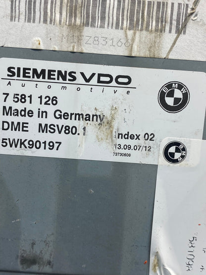 2007 to 2010 Bmw 328i X3 Ecm Ecu Engine Computer Module AH3310 LK2