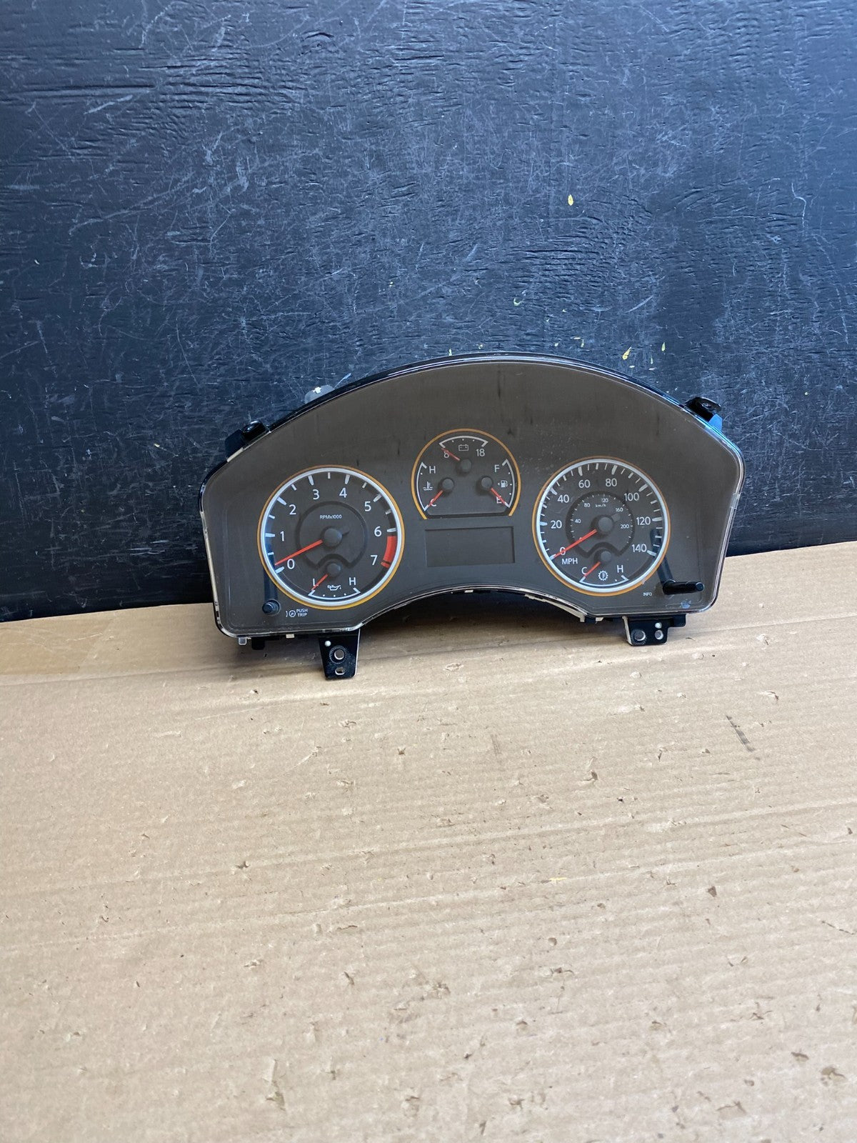 2008 to 2009 Nissan Titan Speedometer Cluster Gauge Bezel AG6310 DG0