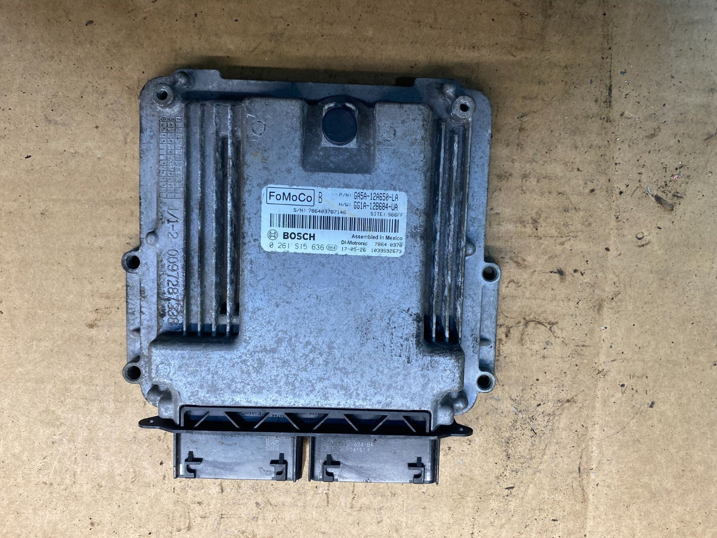 2013 - 2016 Ford Escape Taurus Engine Control Unit ECU Computer Module ad7497 DG1