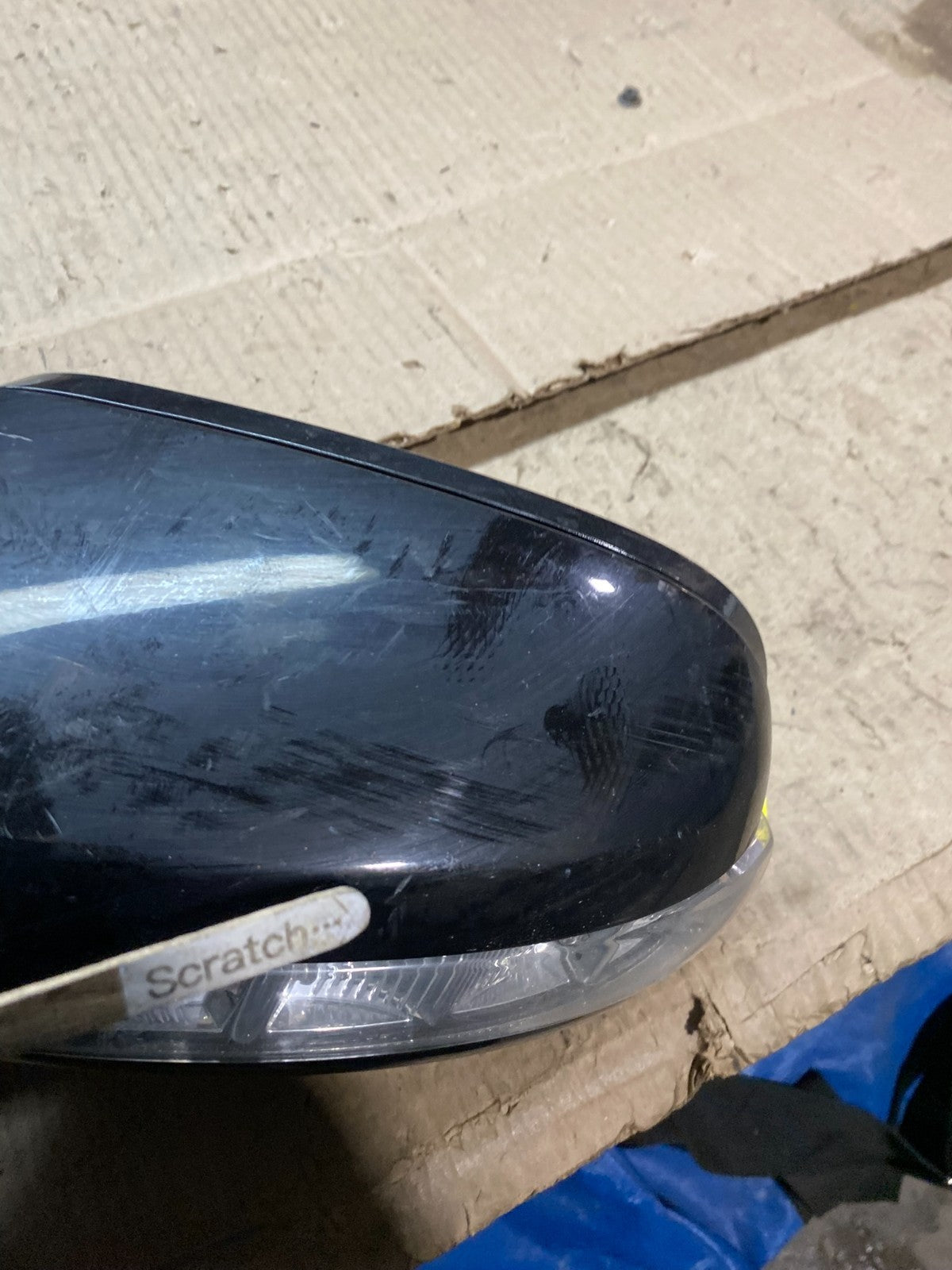 2007-2009 Mercedes E-Class Left Driver Lh Side Door Mirror Turn Signal W4033 MS8