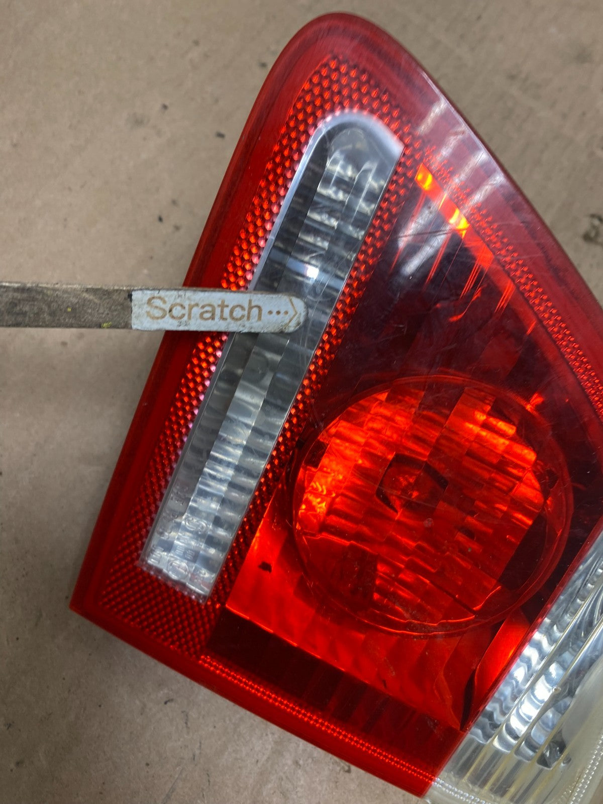 2006 - 2007 BMW 5 530i E61 Touring Right Passenger Inner Tail Light Oem W0855 DW3