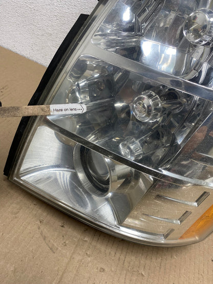 2007 - 2014 Cadillac Escalade Left Driver LH Side Xenon HID Headlight AE9532 LK5
