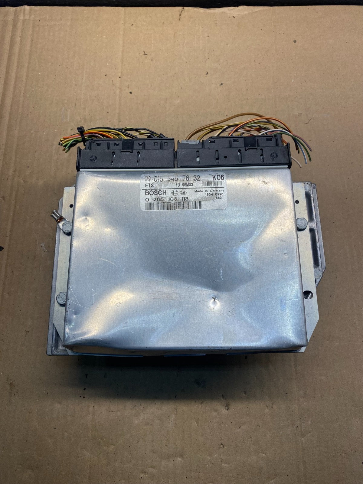 1996 Mercedes E320 Engine Control Unit ECU Module AE7531 DG1