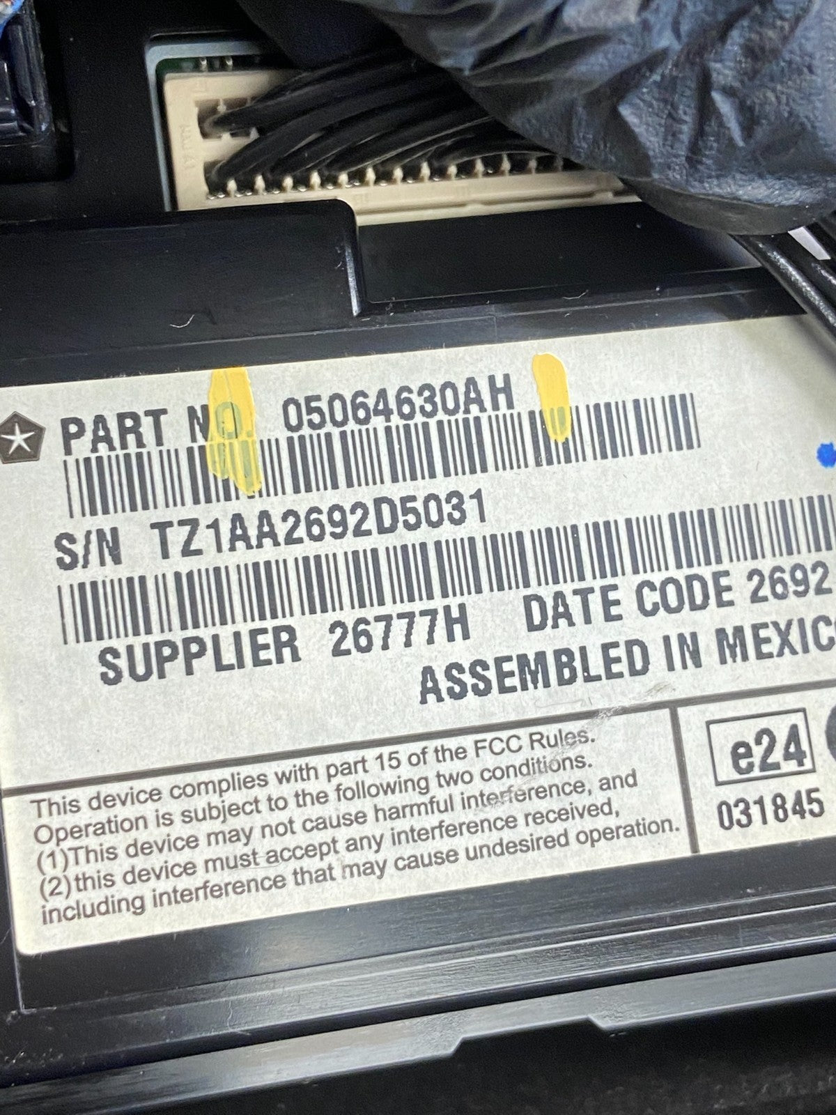 2011-2014 Dodge Charger Cluster Speedometer Radio Bezel Trim AG5175 DG6