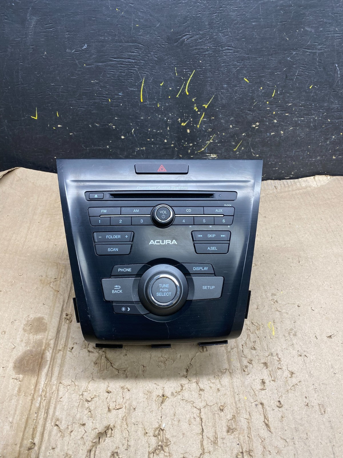 2013-2014 Acura RDX Dash Climate Control Radio Control Panel Air Vent AC9230 DG0